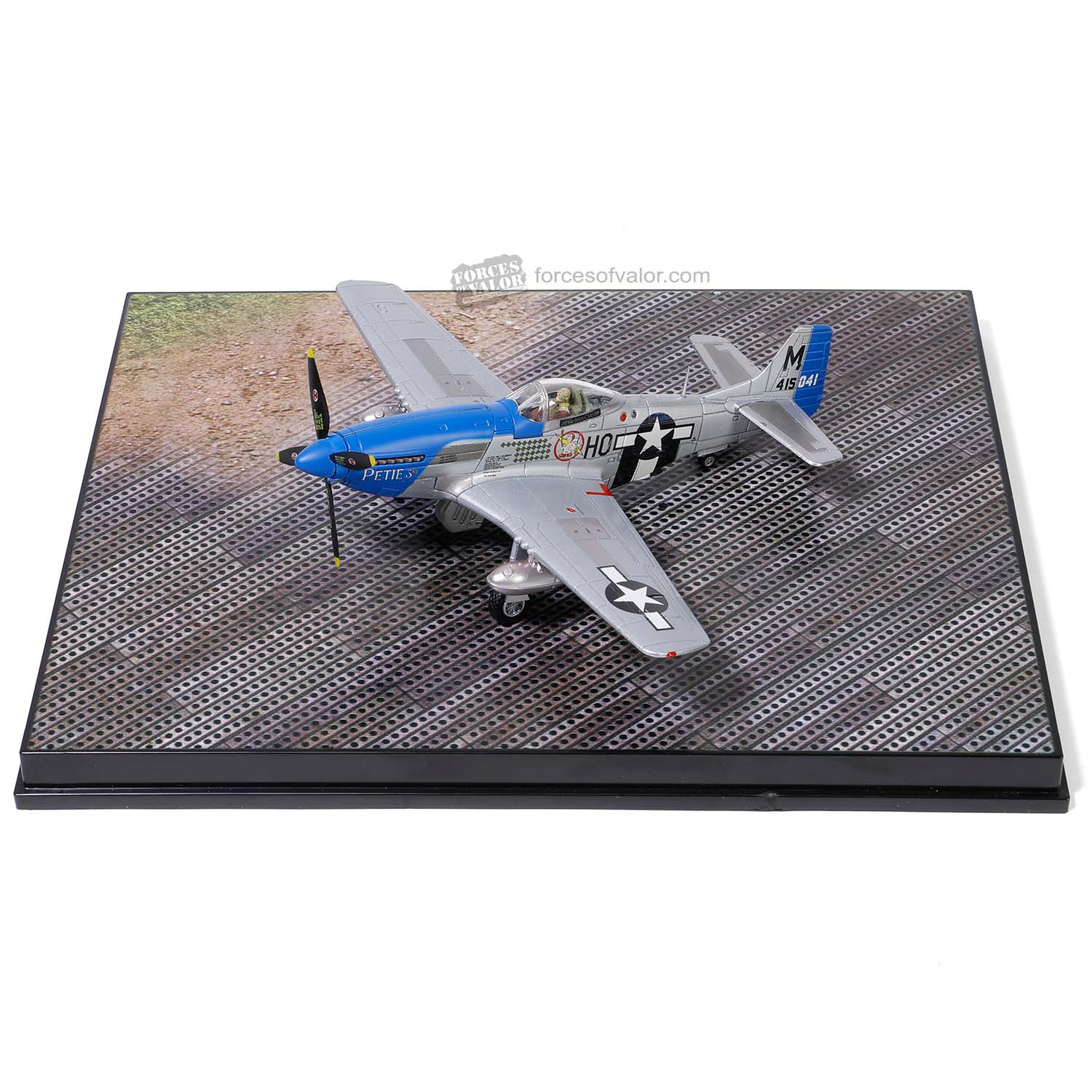 Mustang P-51D 487e Squadron J.C. Meyer USSAF 1944 - 1:72